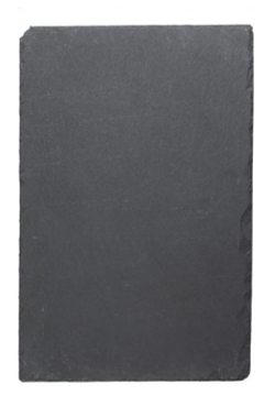 12" Black Slate Plank