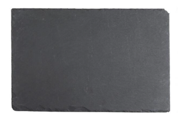 12" Black Slate Plank